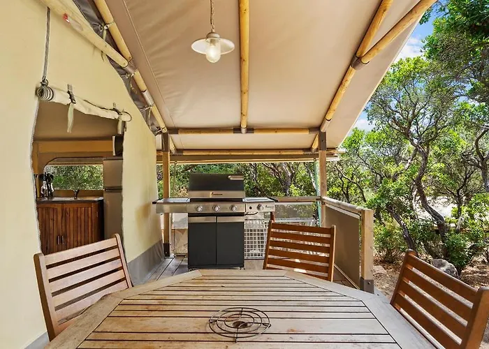 Kamp alanı Le Damier Pianottoli-Caldarello (Corsica)